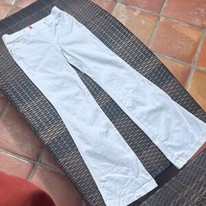 SPANX Women's Flare White Jeans